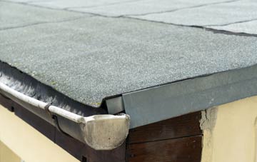 repair or replace Brick House End flat roofing?